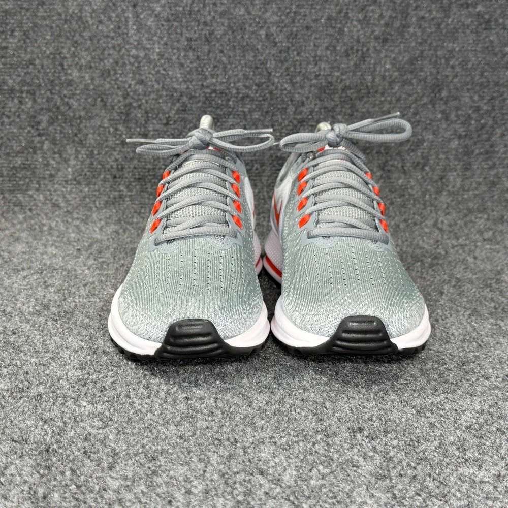 Nike Air Zoom‎ Vomero 13 Running Shoes Women's 8.5 Grey Orange Athletic Training